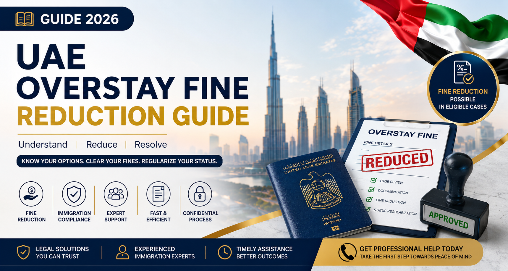 UAE Overstay Fine Reduction Guide: Everything You Need to Know in 2026